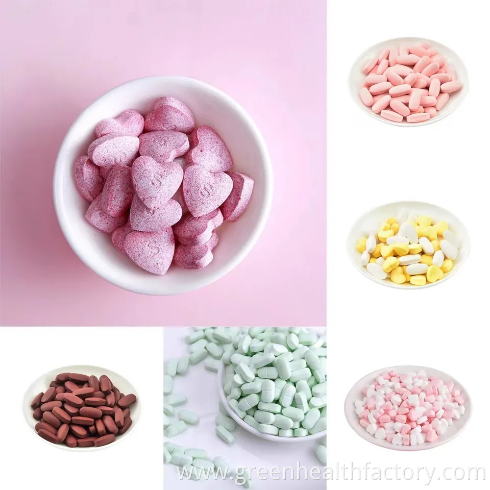 OEM ODM Vegan Cherry Flavour Candy Multivitamin Tin Box Candy Sugar Free Moisten The Throat Hard Mints Candy